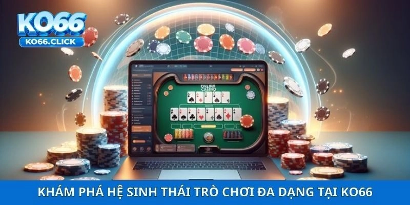 Khám phá hệ sinh thái trò chơi đa dạng tại KO66
