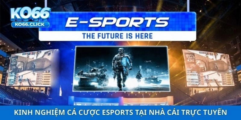 Kinh nghiệm cá cược Esports tại nhà cái trực tuyến