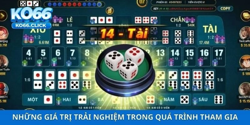 Những giá trị trải nghiệm trong quá trình tham gia