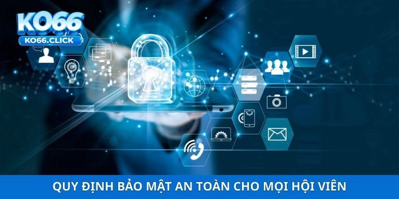 Quy định bảo mật an toàn cho mọi hội viên